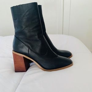 ASOS leather sock boots. Excellent co stood size 7